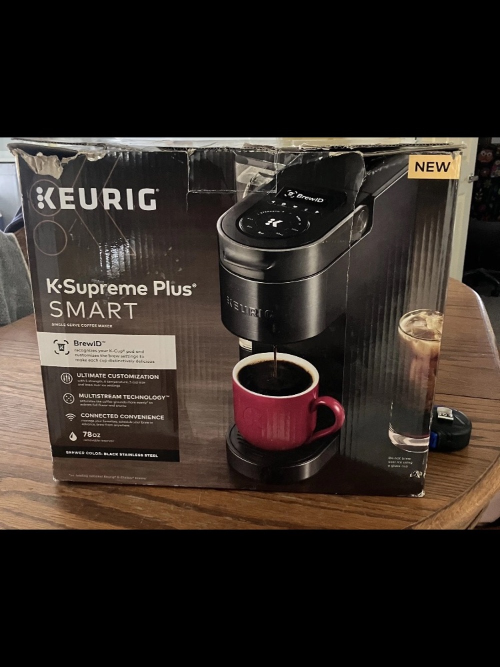 Keurig K-Supreme Plus Smart Coffee Maker - Black WiFi Capable